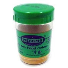 Preema Green Food Colour - 25g x 3