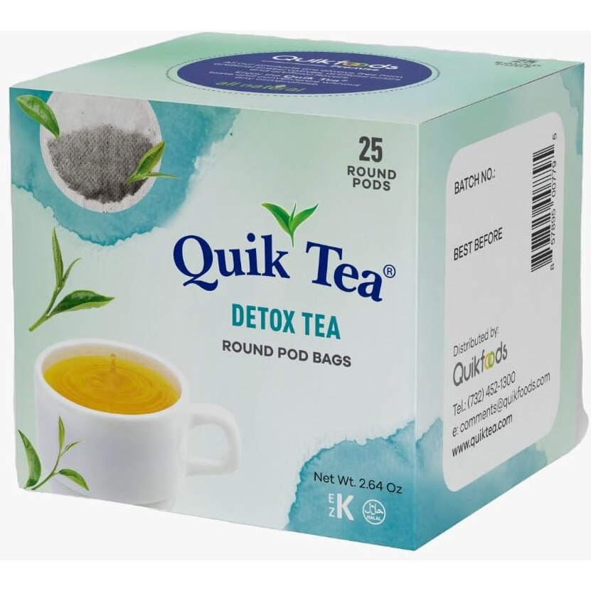 Quik Tea Detox Tea 25 Round Pods
