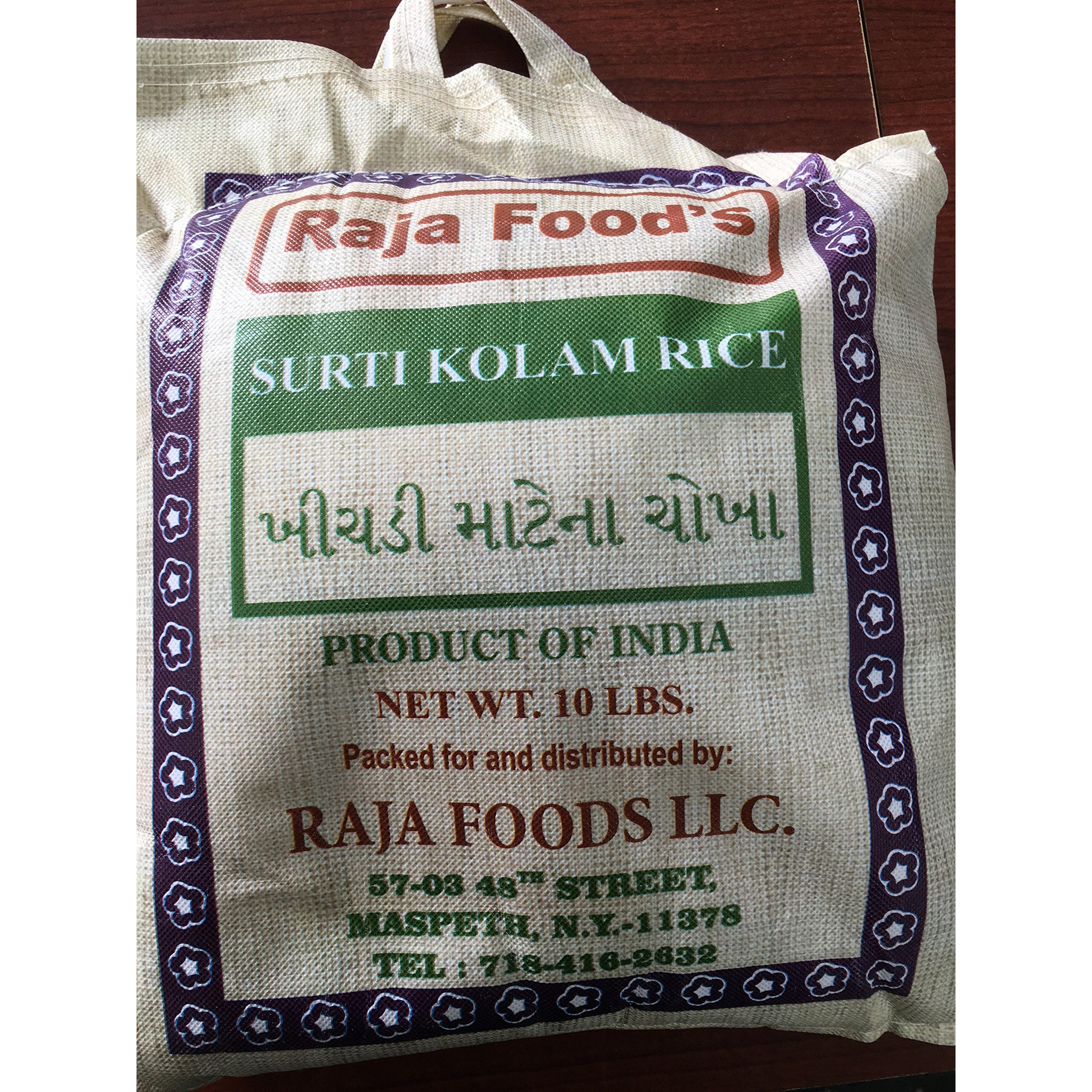 Raja Food's Surti Kolam Rice - 10 lbs