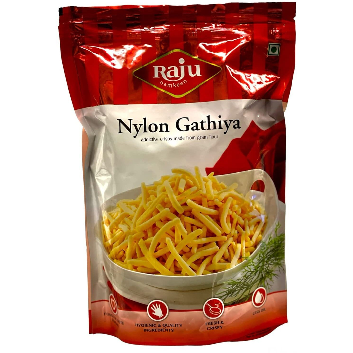 Raju Nylon Gathiya 400gm (14 oz)