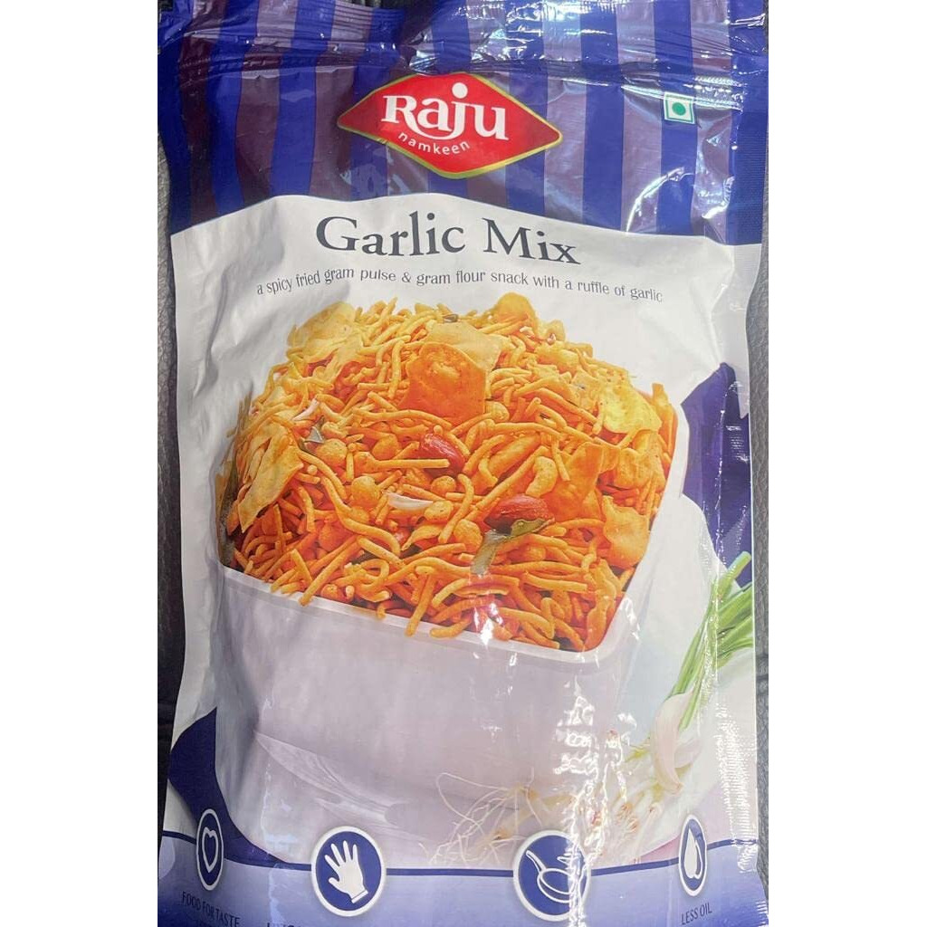 Raju Snacks - Garlic Mix 400g - 14oz