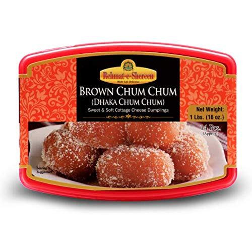 Rehmat-e-Shereen Brown Chum Chum 1 lb (Pack of 2)