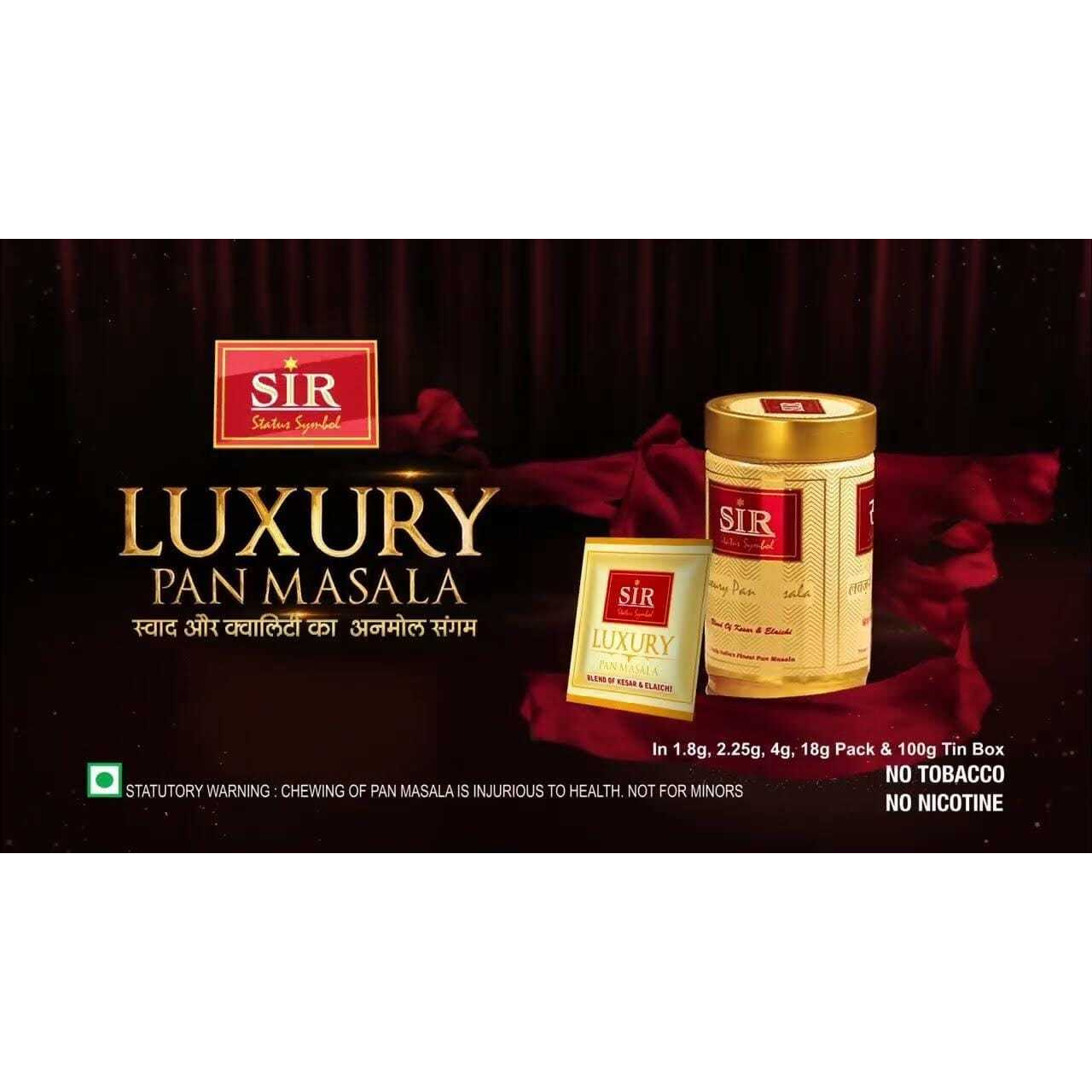 SIR Luxury Pan Masala 32Pouch BOX