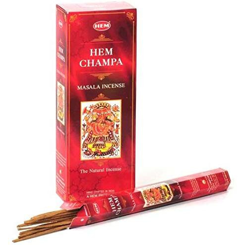 Song of India Hem Champa Masala Incense 15 Sticks, Box/6