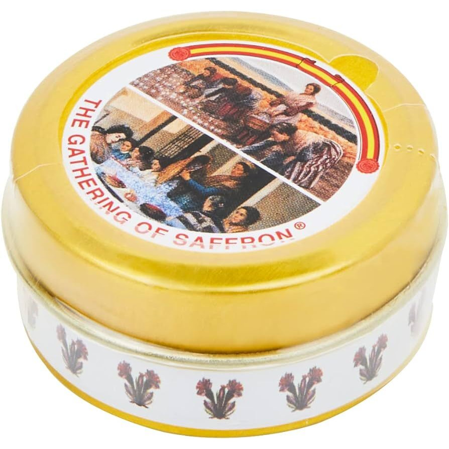 The Gathering of Saffron Brand Pure Spanish Saffron 2 Grams