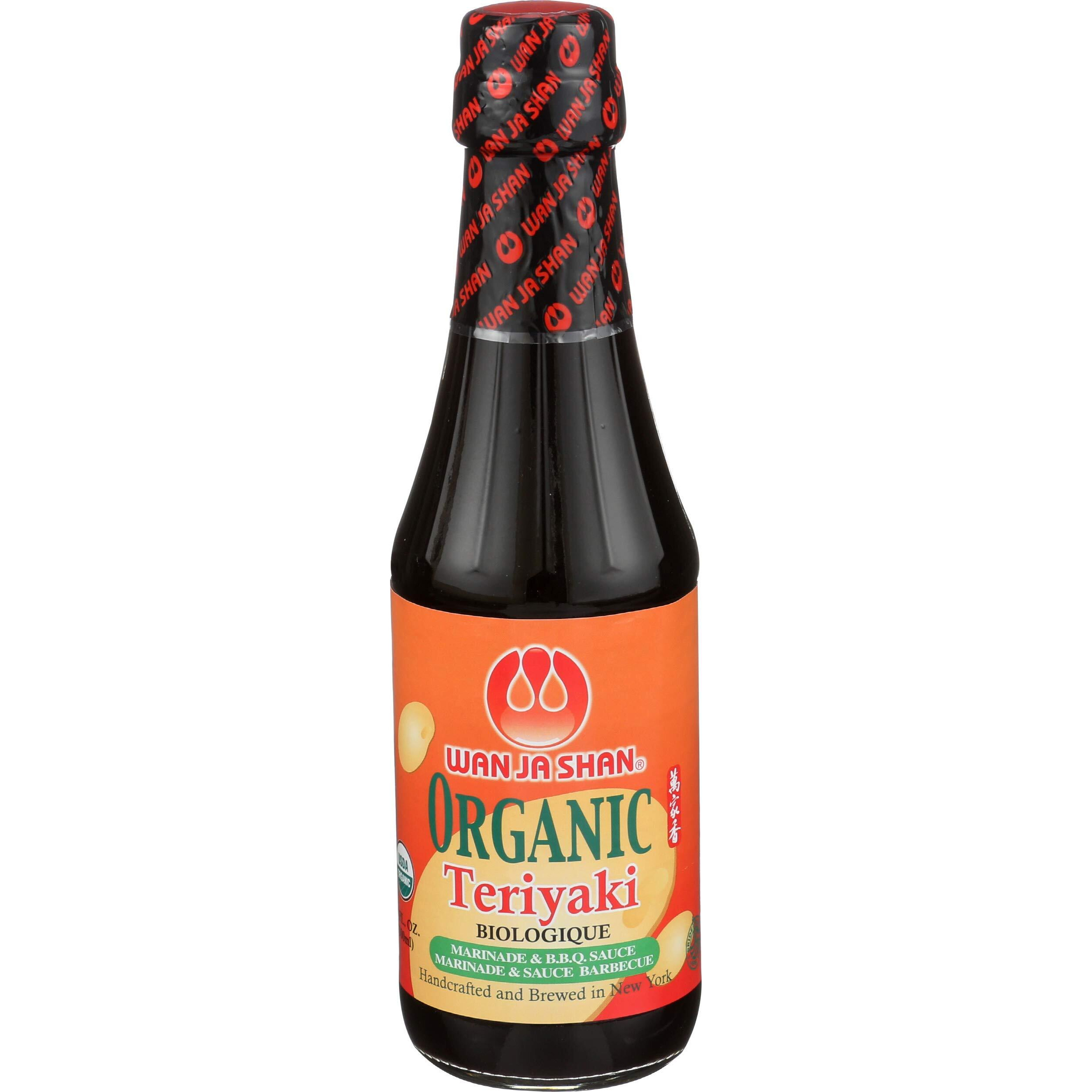 WAN JA SHAN Organic Teriyaki Sauce, 10 FZ