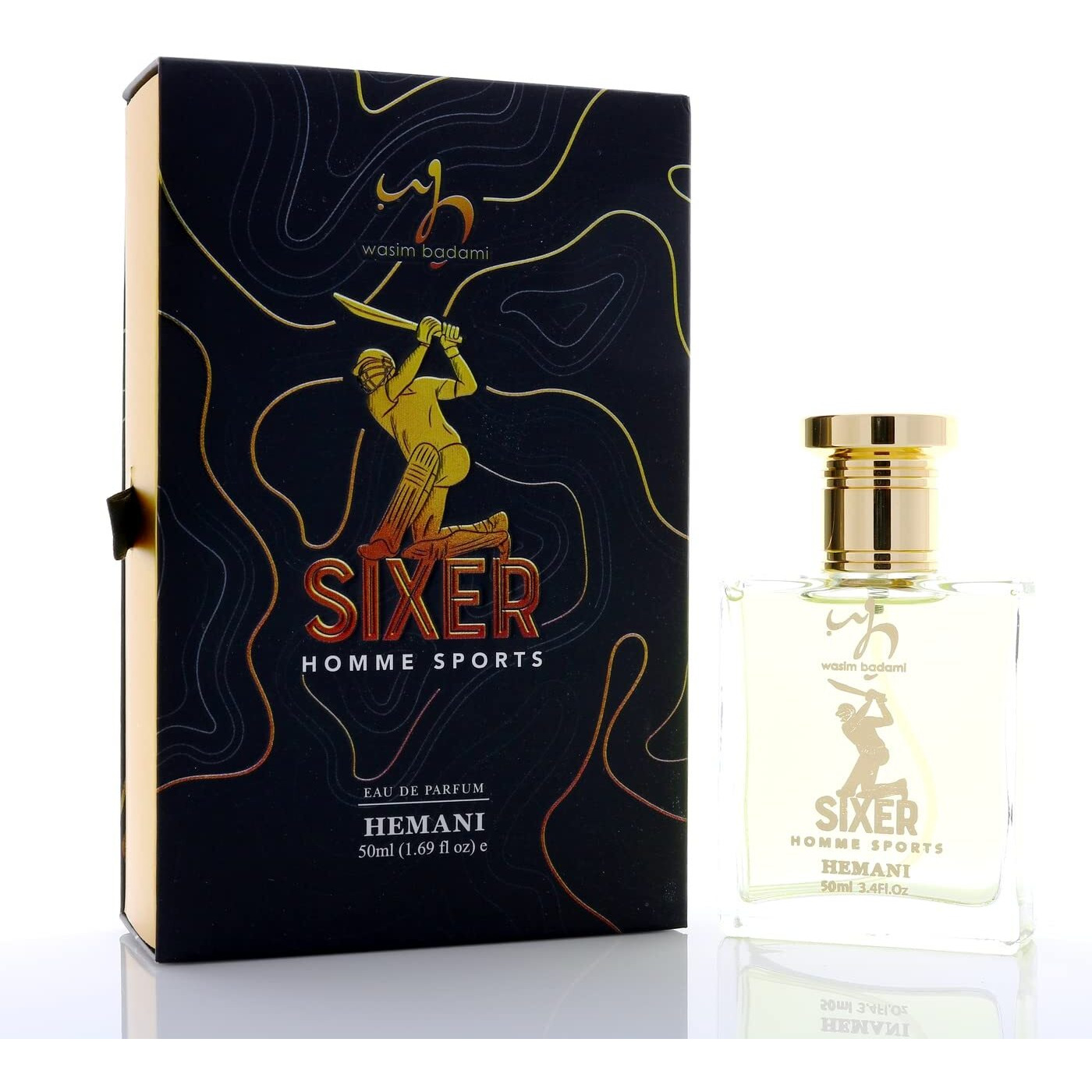 WB by Hemani T20 Collection Perfume Sports Sixer (1.7 FL OZ) 50mL - For Men