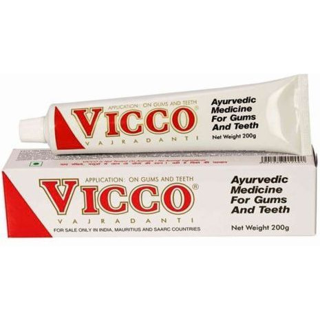 Vicco Vajradanti Herbal Tooth Paste Gums Pain - 200g