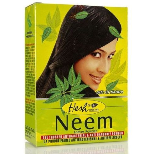 Hesh Neem Powder For Hair Dandruff Itchy Scalp Skin Care 100g