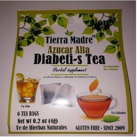 Diabeti-s Herbal Tea Supplement(60 single Tea's bags)