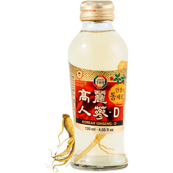 Korean Ginseng Drink - Sweet Herbal Beverage, 4.05fl oz