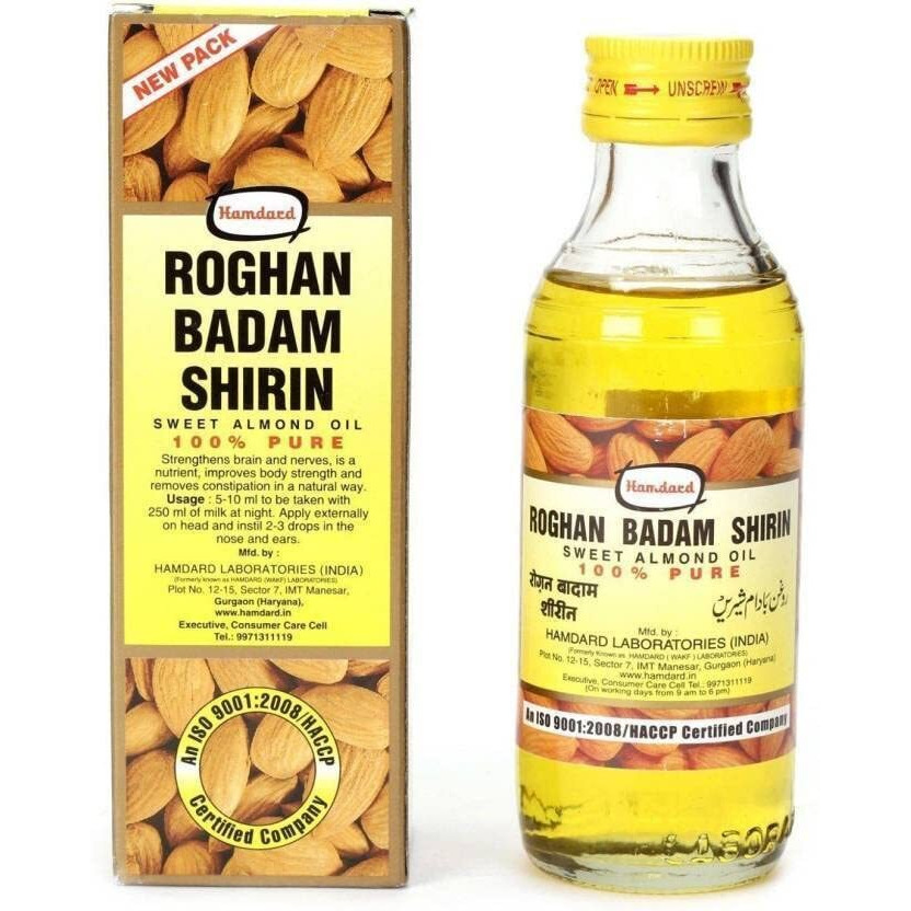 Hamdard badam rogan oil Hair Oil (100 ml)