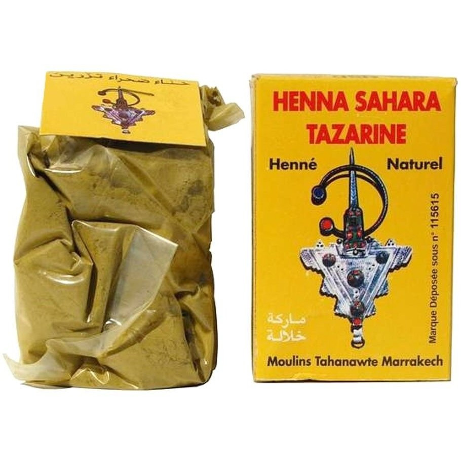 Henna Sahara Tazarine 100g Box - Morocco