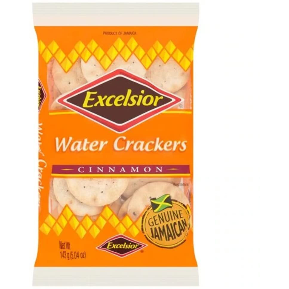 Excelsior Cinnamon Water crackers pack of 6 (six)