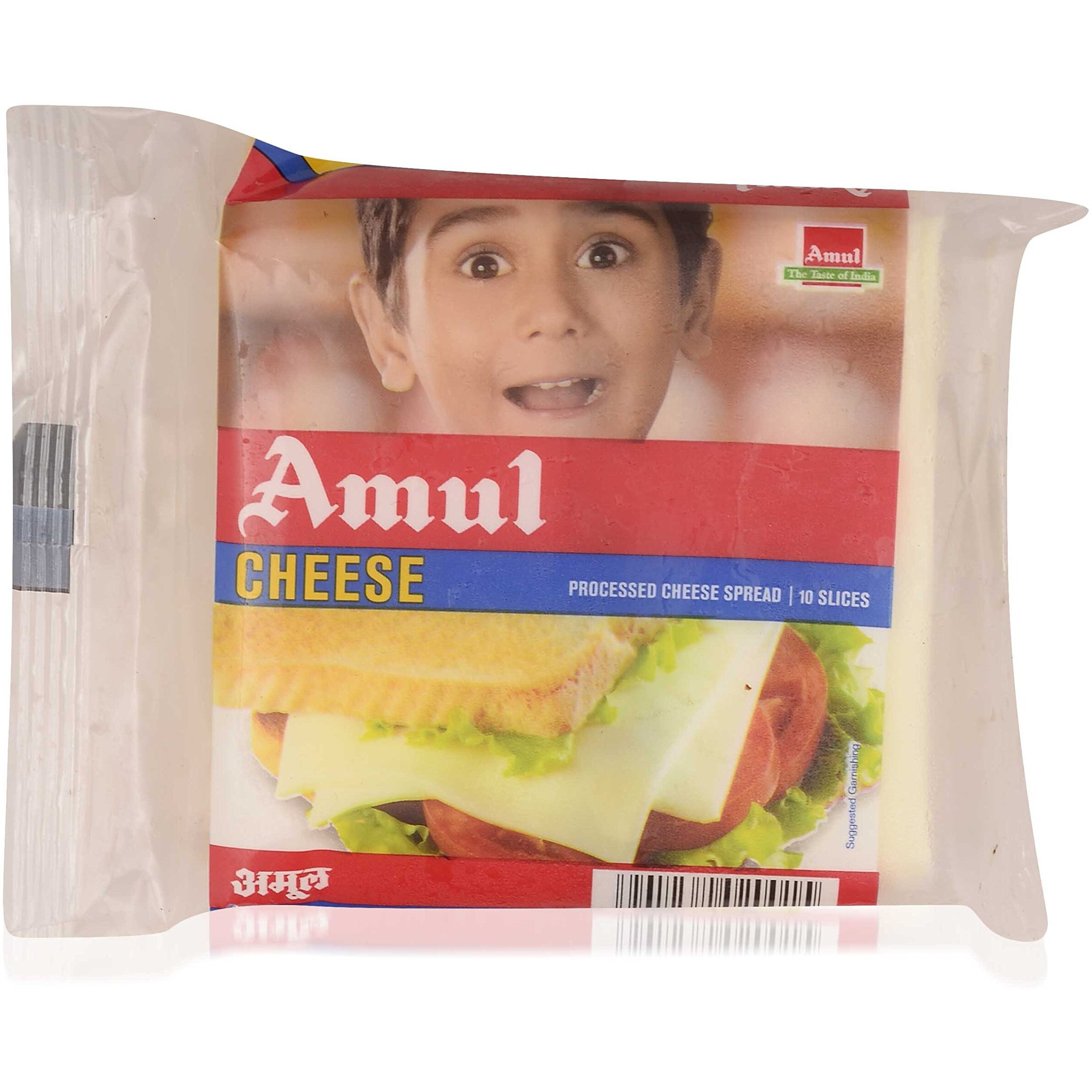 Amul Cheese Slice 200Gm. (10 Piece)