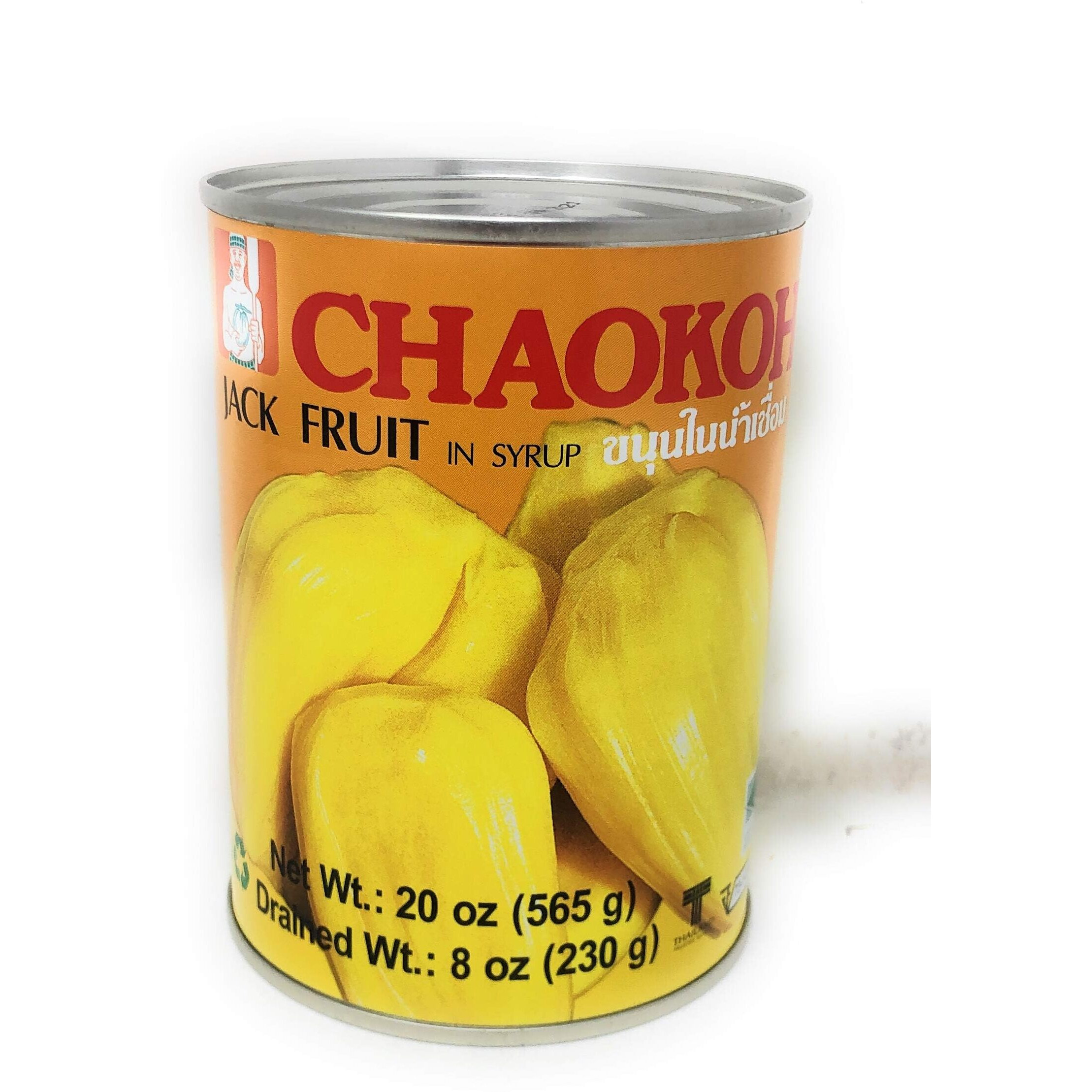 Chaokoh Jack Fruit in Syrup 20oz, 1 Pack