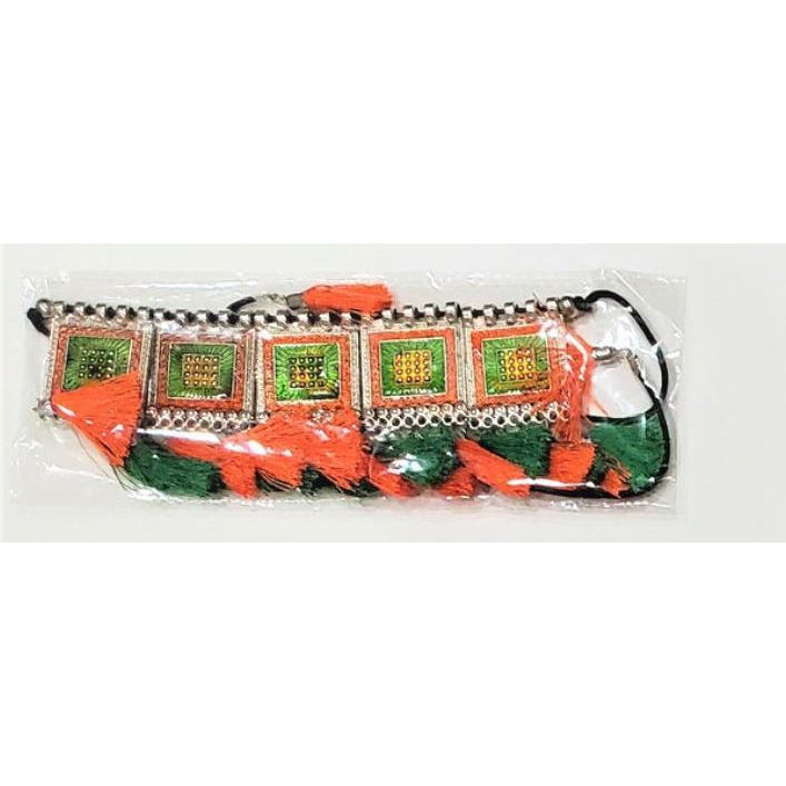 Designer Chokar (Color: Green)