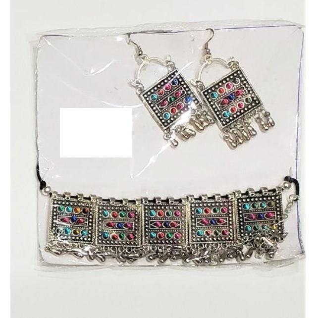 Designer Chokar (Color: Green)