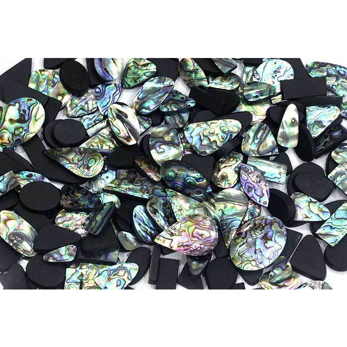 RARE  500Cts NATURAL ABALONE SHELL MIX CABOCHON LOOSE GEMSTONE