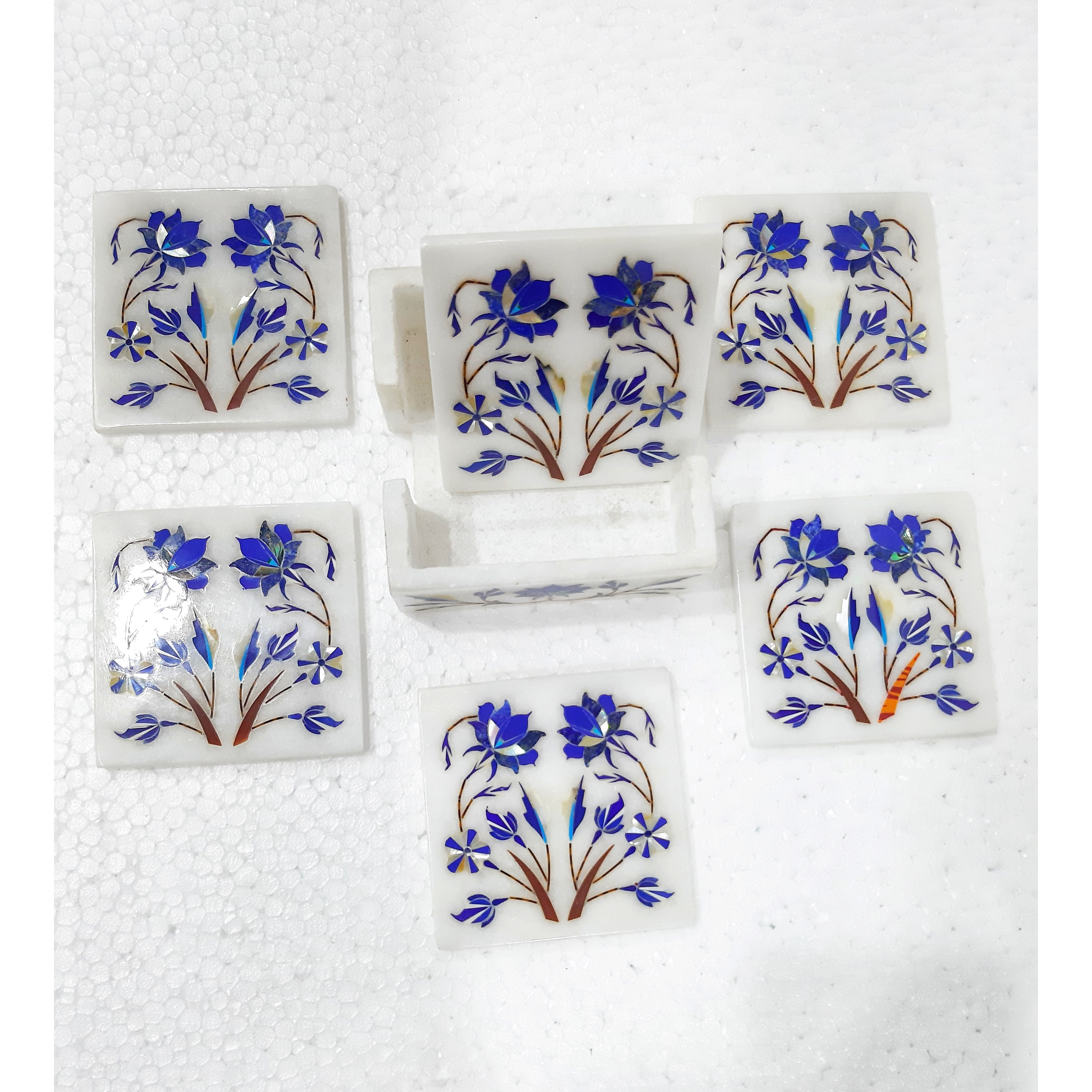 Square Coaster Set Inlay