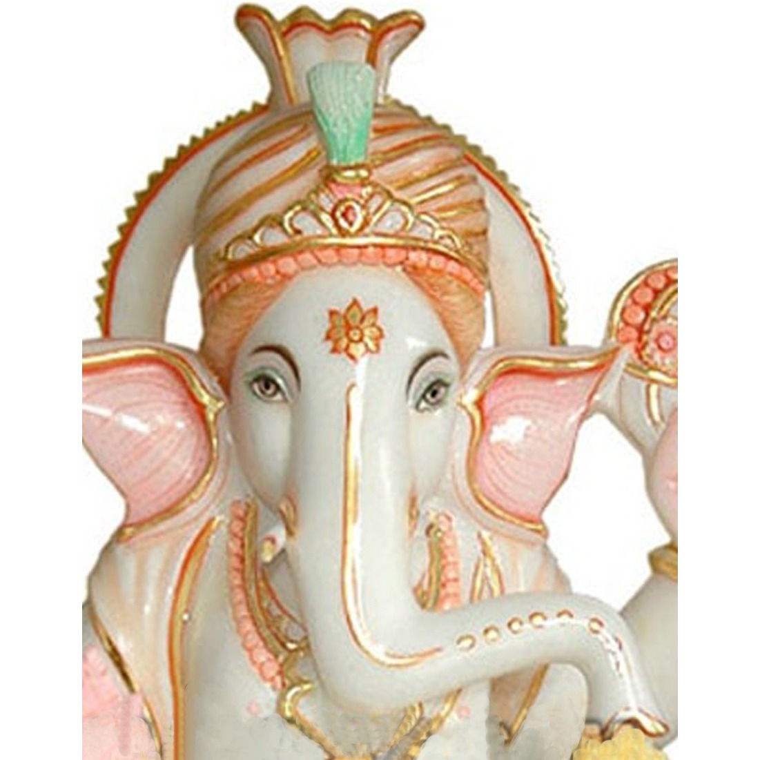 White Marble Ganesha Statue, Marble Ganapati, Marble Ganesh Statue, Ganesha Statue For Mandir