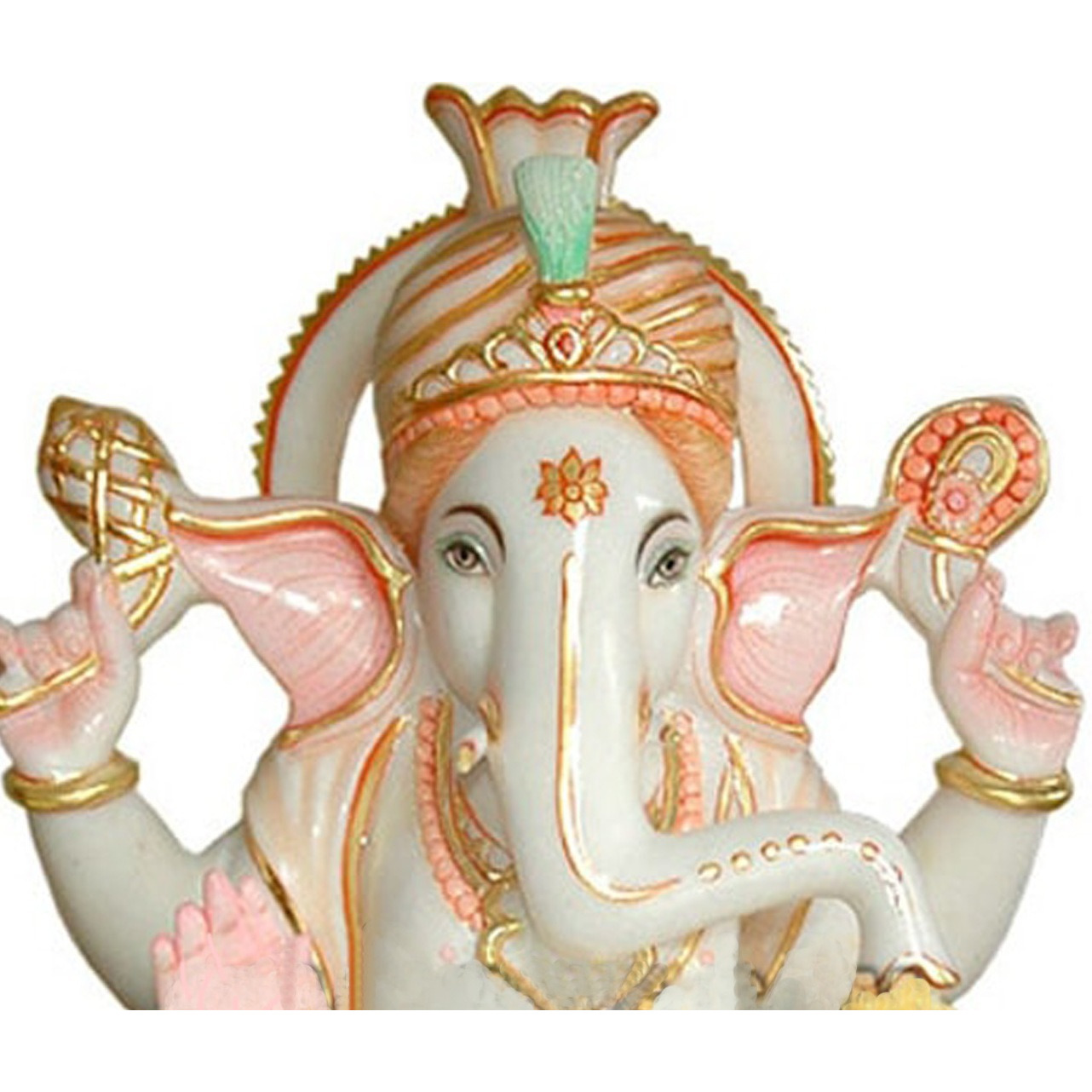 White Marble Ganesha Statue, Marble Ganapati, Marble Ganesh Statue, Ganesha Statue For Mandir