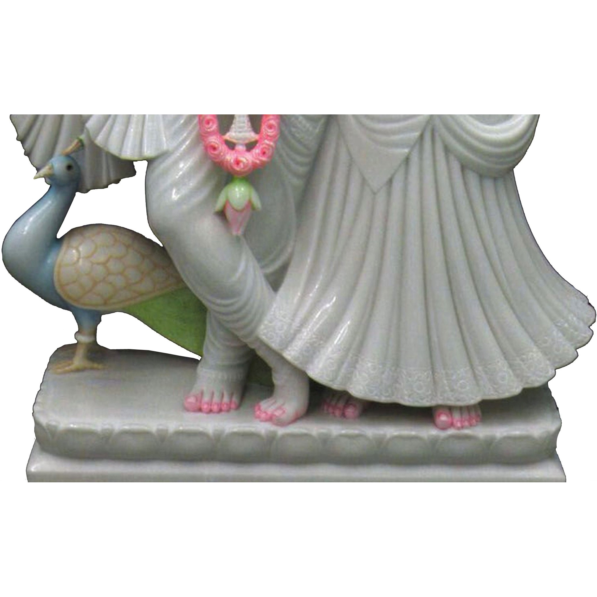 Marble Radha Krishna Statue, White Marble Radha Krishna Statues Beautiful Hand Carved Mandir, Pooja Room Decor Statues