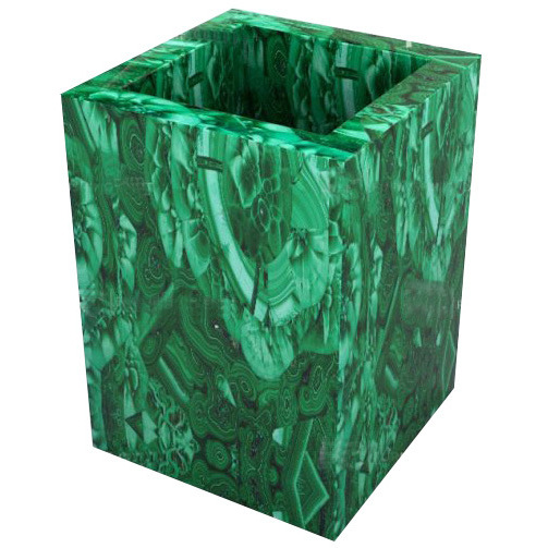7 Pc. Malachite Bathroom Set, Malachite Accessories, Bathroom Decor Malachite Set, Green Bathroom Decor