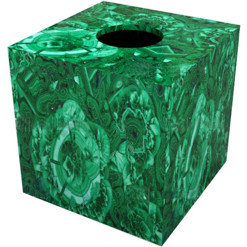 7 Pc. Malachite Bathroom Set, Malachite Accessories, Bathroom Decor Malachite Set, Green Bathroom Decor