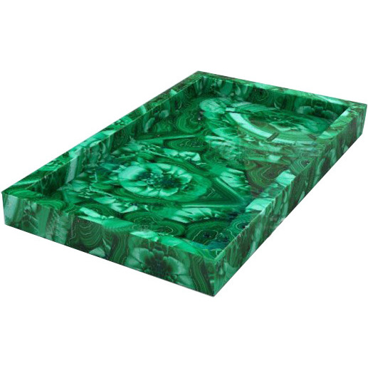 7 Pc. Malachite Bathroom Set, Malachite Accessories, Bathroom Decor Malachite Set, Green Bathroom Decor