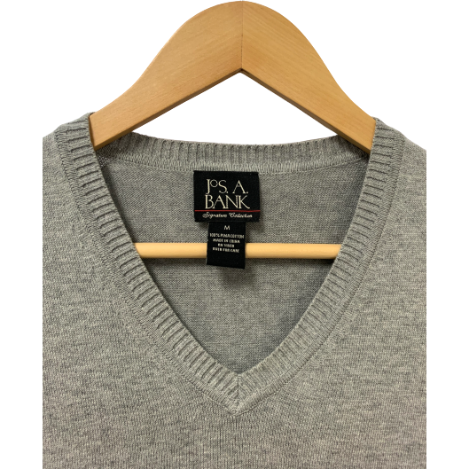 Jos. A. Bank Signature Collection Grey Sweater Vest - Medium