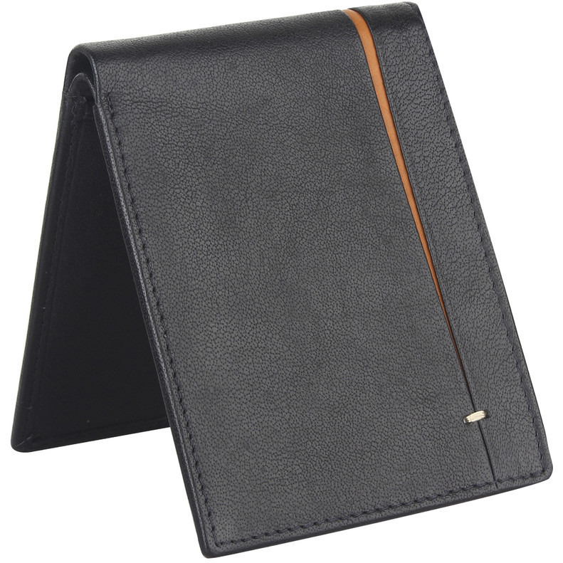 FIONA Mens Leather Bifold Wallet | Wallets For Men RFID Blocking | Genuine Leather | Extra Capacity Mens Black Wallet |