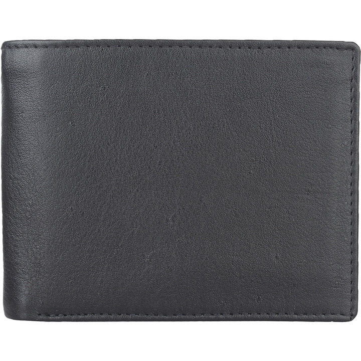 FIONA Mens Leather Bifold Wallet | Wallets For Men RFID Blocking | Genuine Leather | Extra Capacity Mens Black Wallet |