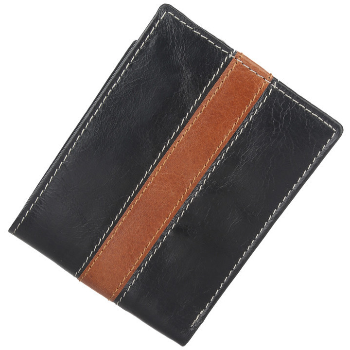 FIONA Mens Leather Bifold Wallet | Wallets For Men RFID Blocking | Genuine Leather | Extra Capacity Mens Black Wallet |