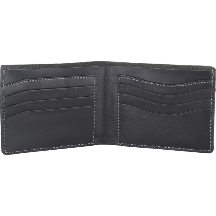FIONA Mens Leather Bifold Wallet | Wallets For Men RFID Blocking | Genuine Leather | Extra Capacity Mens Black Wallet |