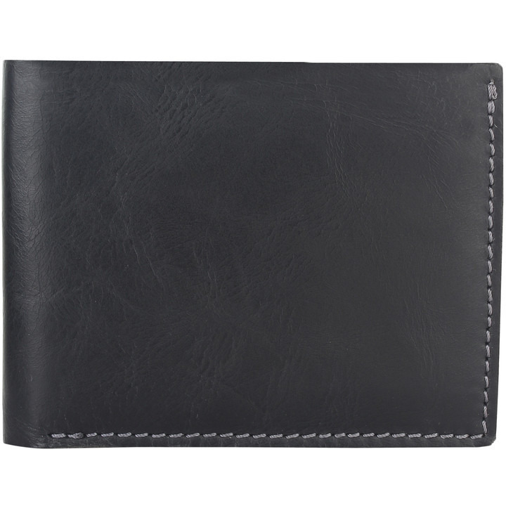 FIONA Mens Leather Bifold Wallet | Wallets For Men RFID Blocking | Genuine Leather | Extra Capacity Mens Black Wallet |