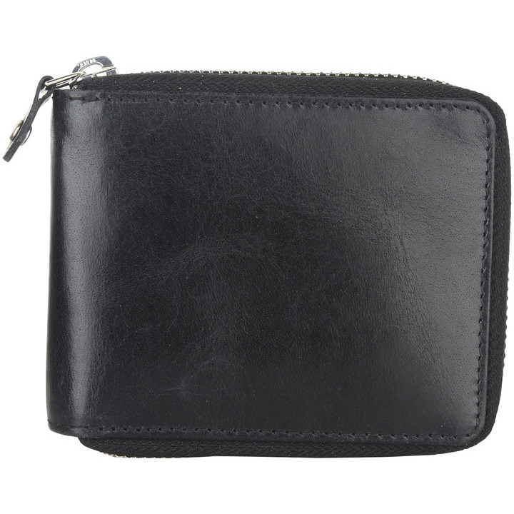 FIONA Mens Leather Bifold Wallet | Wallets For Men RFID Blocking | Genuine Leather | Extra Capacity Mens Black Wallet |