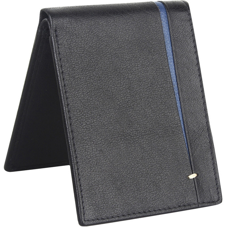 FIONA Mens Leather Bifold Wallet | Wallets For Men RFID Blocking | Genuine Leather | Extra Capacity Mens Black Wallet |