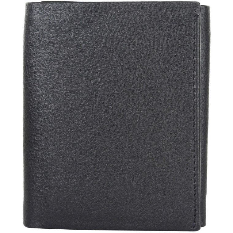 FIONA Mens Leather Bifold Wallet | Wallets For Men RFID Blocking | Genuine Leather | Extra Capacity Mens Black Wallet |