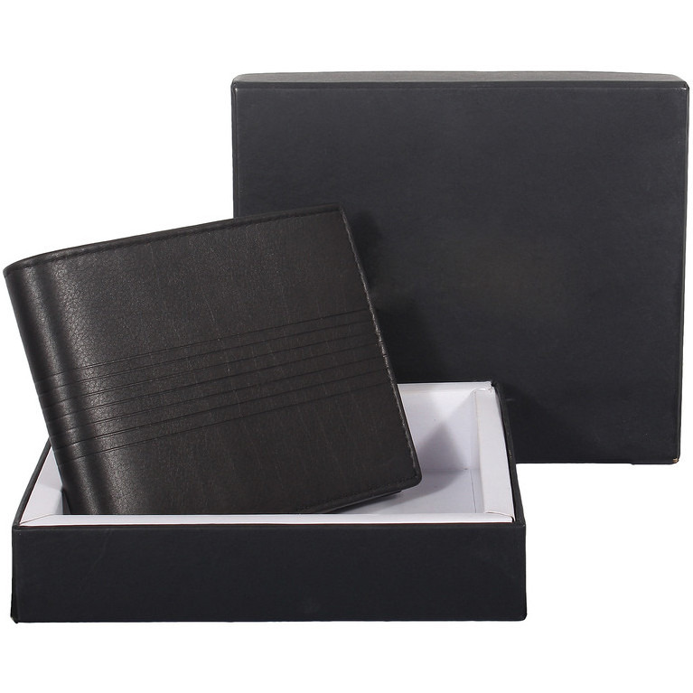 FIONA Mens Leather Bifold Wallet | Wallets For Men RFID Blocking | Genuine Leather | Extra Capacity Mens Black Wallet |