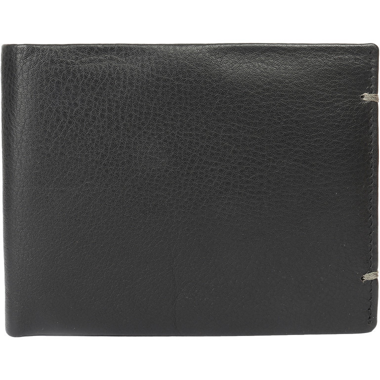 FIONA Mens Leather Bifold Wallet | Wallets For Men RFID Blocking | Genuine Leather | Extra Capacity Mens Black Wallet |