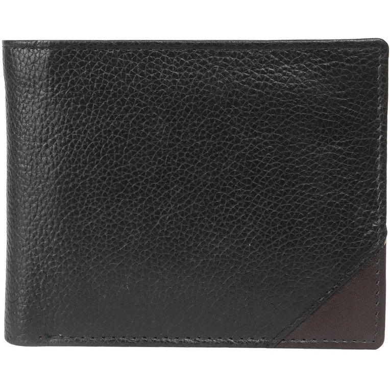 FIONA Mens Leather Bifold Wallet | Wallets For Men RFID Blocking | Genuine Leather | Extra Capacity Mens Black Wallet |