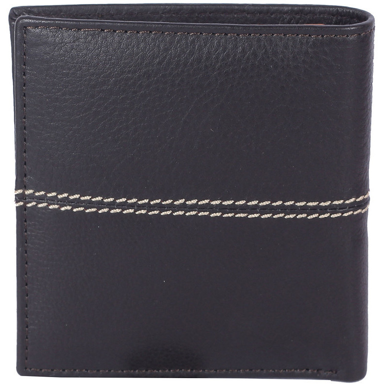 FIONA Mens Leather Bifold Wallet | Wallets For Men RFID Blocking | Genuine Leather | Extra Capacity Mens Black Wallet |