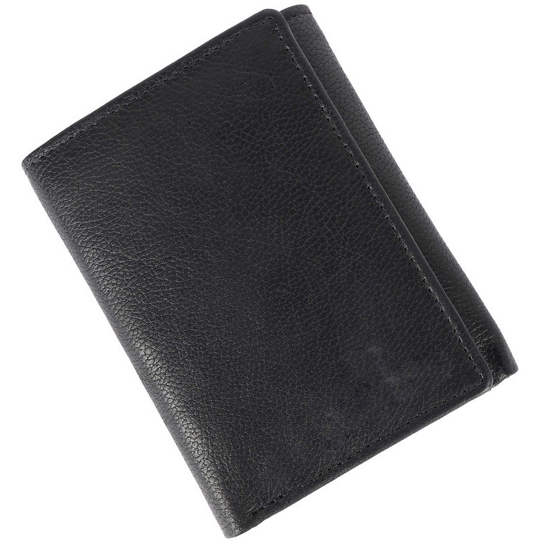 FIONA Mens Leather Bifold Wallet | Wallets For Men RFID Blocking | Genuine Leather | Extra Capacity Mens Black Wallet |