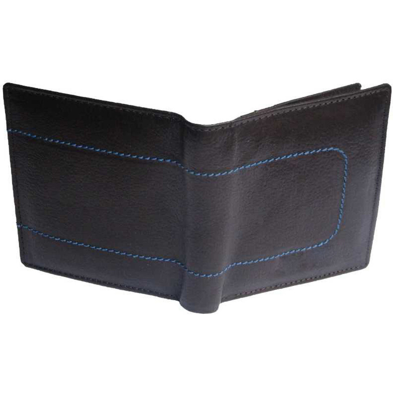 FIONA Mens Leather Bifold Wallet | Wallets For Men RFID Blocking | Genuine Leather | Extra Capacity Mens Black Wallet |