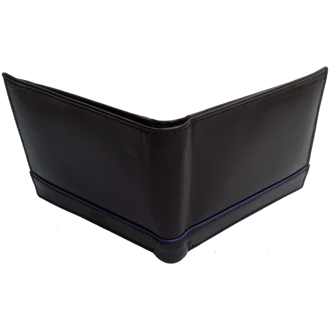 FIONA Mens Leather Bifold Wallet | Wallets For Men RFID Blocking | Genuine Leather | Extra Capacity Mens Black Wallet |