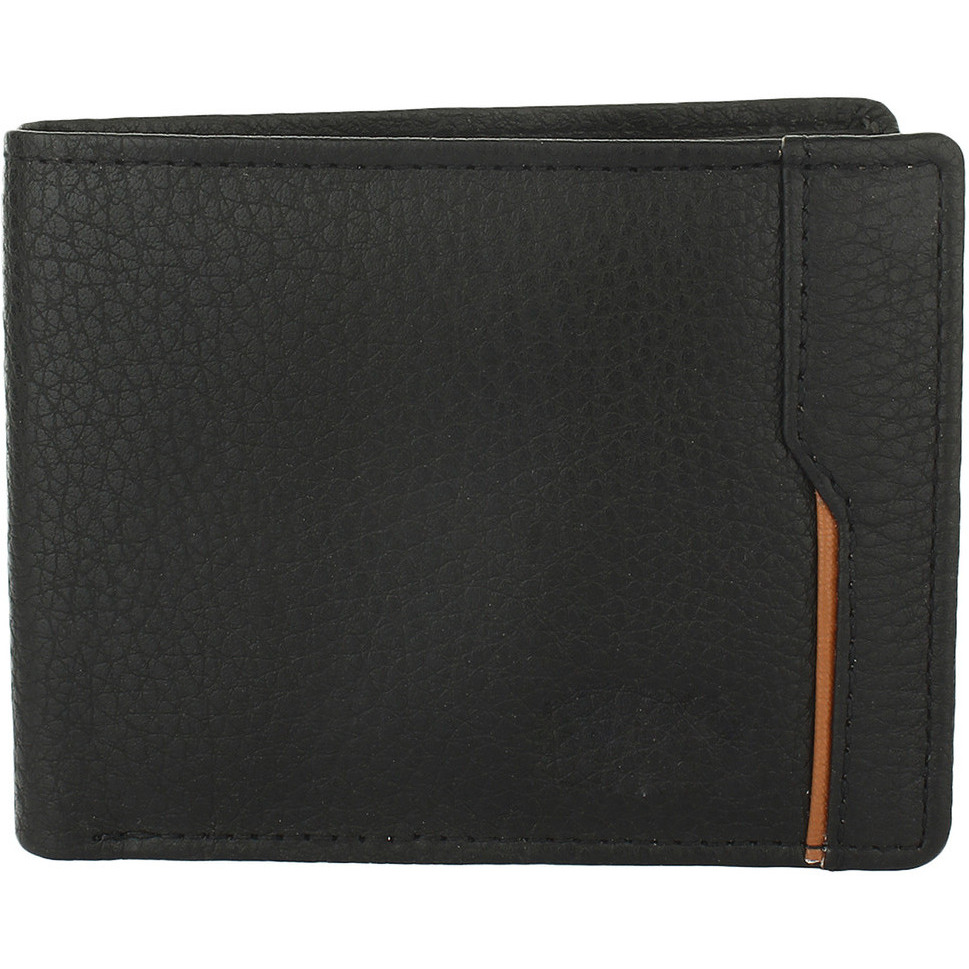 FIONA Mens Leather Bifold Wallet | Wallets For Men RFID Blocking | Genuine Leather | Extra Capacity Mens Black Wallet |