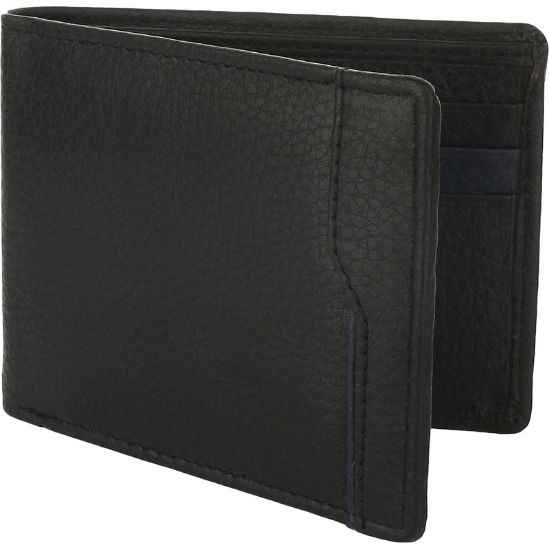 FIONA Mens Leather Bifold Wallet | Wallets For Men RFID Blocking | Genuine Leather | Extra Capacity Mens Black Wallet |