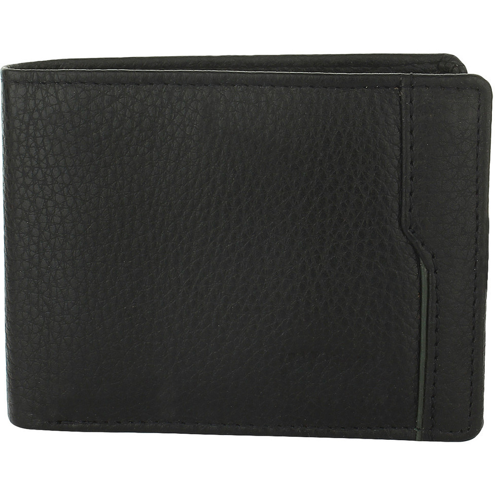 FIONA Mens Leather Bifold Wallet | Wallets For Men RFID Blocking | Genuine Leather | Extra Capacity Mens Black Wallet |