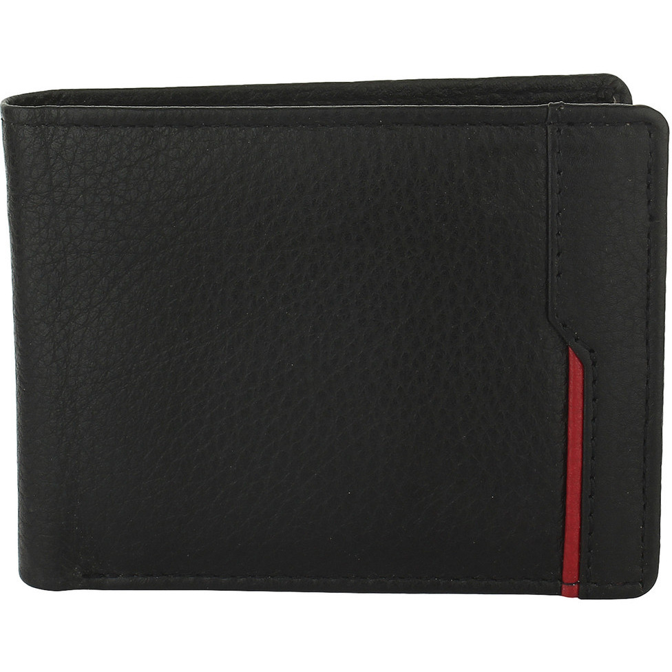 FIONA Mens Leather Bifold Wallet | Wallets For Men RFID Blocking | Genuine Leather | Extra Capacity Mens Black Wallet |